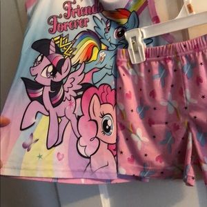 Girl pijamas little pony